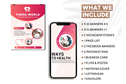Physiotherapy Branding Mini Bundle, a Social Media Template by Branding by Kellsey (Thumbnail 3 of 6)