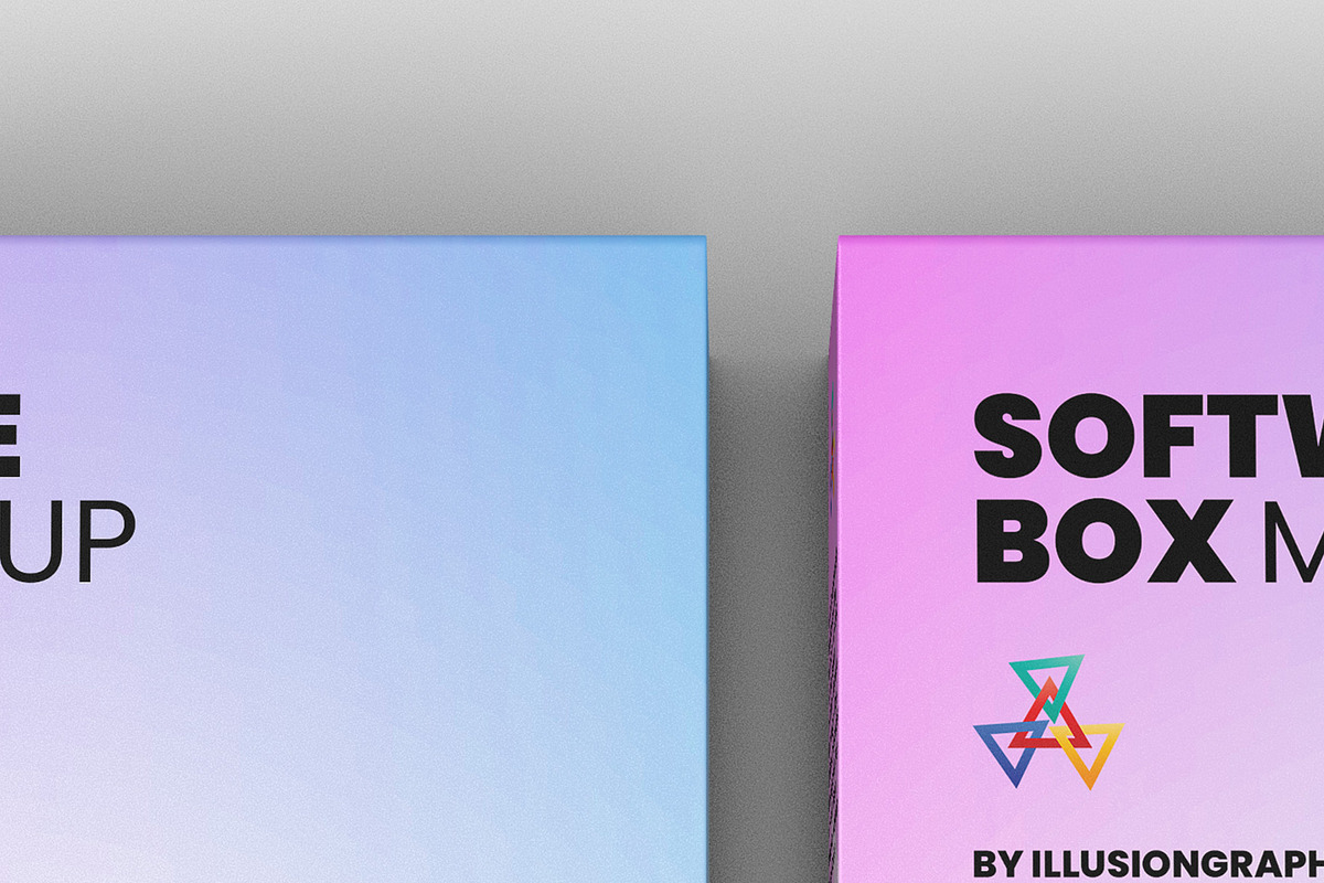 Software Box Mockup - 13 Views, a Packaging Mockup by Illusiongraphic (Photo 18 of 27)