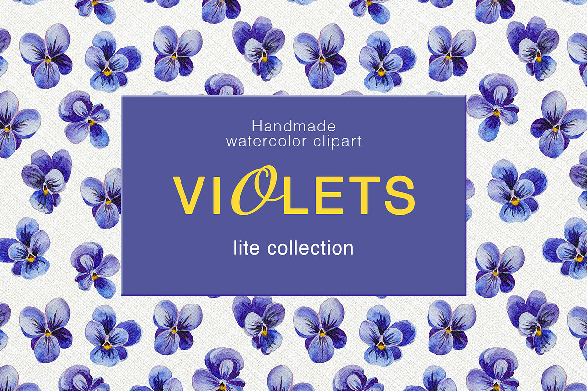 Violets – Floral Collection, a Graphic by NGliory (Photo 1 of 5)