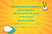 Byungah Comic Display Font, a Sans Serif Font by Glowin_studio (Thumbnail 4 of 4)