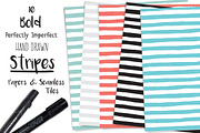 Bold Stripes Pattern, a Pattern Graphic by patternpop studio (Thumbnail 1 of 2)