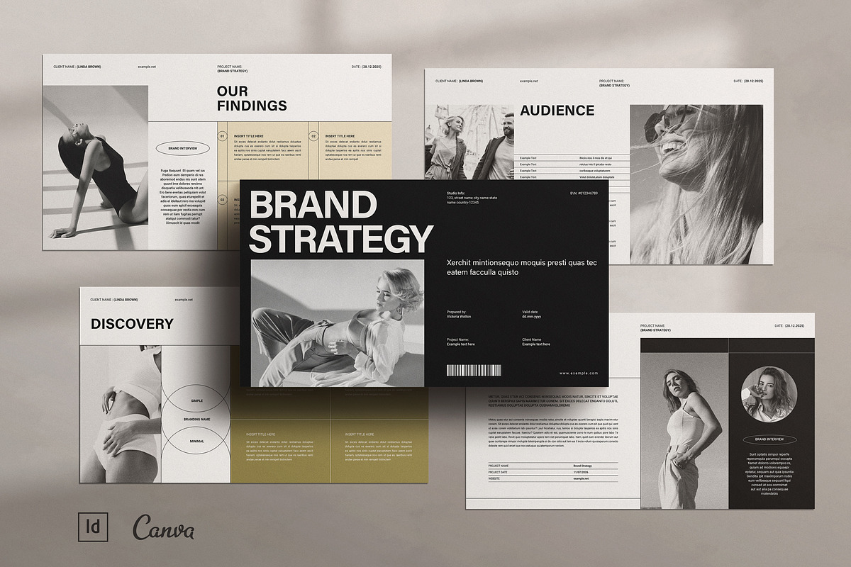 Brand Strategy Guide Presentation, a Presentation Template by TemplatesForest (Photo 1 of 9)