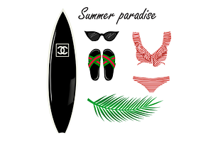 Summer Fashion Clipart