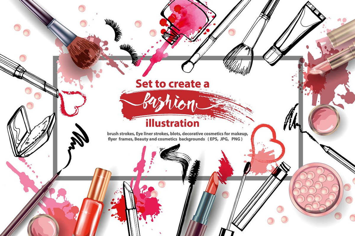 Fashion  Bundle, a Decorative Illustration by Gulnara Khadeeva (Photo 2 of 9)