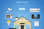 Smart House and internet of things, a Technology Illustration by TAlex (Thumbnail 4 of 6)