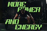 Koopers - Modern Sports Font, a Sans Serif Font by Flawless And Co (Thumbnail 4 of 10)