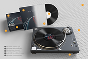 Vinyl Record Mockup 2, a Hoody Mockup by KIPET (Thumbnail 2 of 14)