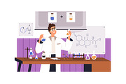 School teachers in classrooms set, an Education Illustration by Good Studio (Thumbnail 7 of 15)