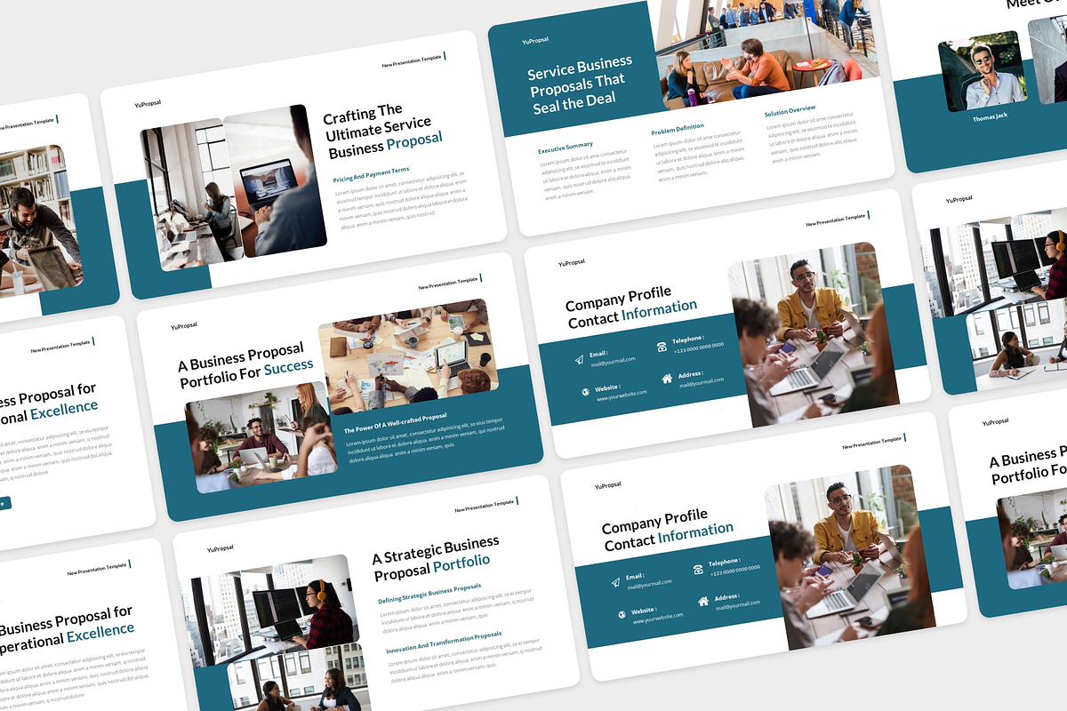 Business Proposal Google Slide, a Presentation Template by Annora Studio (Photo 3 of 5)