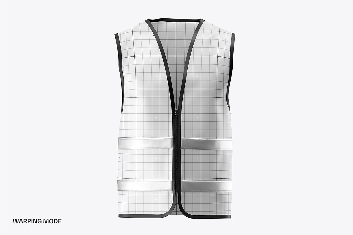Safety Vest Uniform Mockup, an Apparel Mockup by RamStudio2 (Photo 14 of 15)