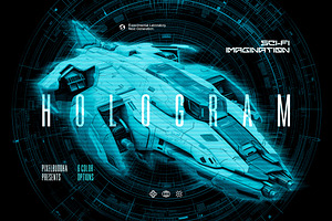 HUD Hologram Photo Effect, a Layer Style Add-On by pixelbuddha.net