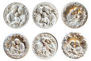 Holy Family Ceramic Style Cliparts, a Decorative Illustration by Genius Graph (Thumbnail 2 of 3)