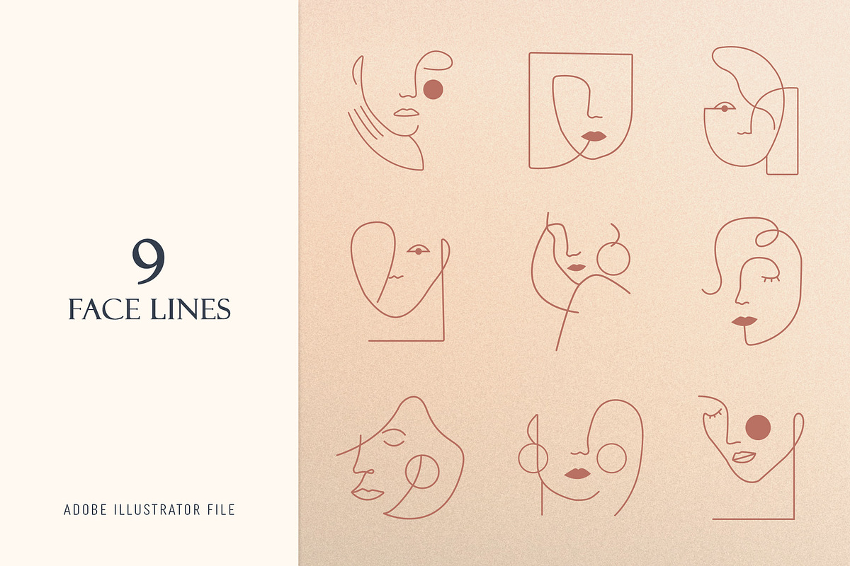 Feminine Lines | Illustrations, an Illustration by designerbianca (Photo 2 of 9)