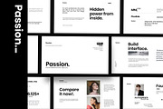 Passion - Minimal google slide, a Presentation Template by Dirtytemp Studio (Thumbnail 1 of 11)