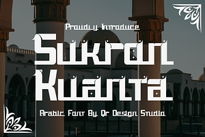 Sukron Kuanta - Arabic Font