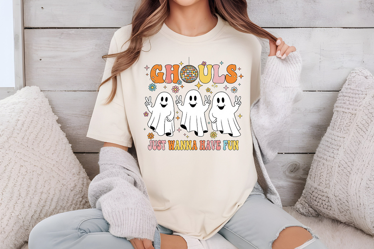 Ghouls Just Wanna Have Fun Halloween, an Illustration by Libby Wishes (Photo 3 of 6)