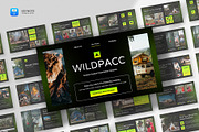 Outdoor Adventure Keynote Template, a Presentation Template by fluffstudio (Thumbnail 1 of 4)