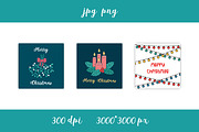 Christmas Cards JPG Collection, a Card Template by AnnaViolet_store (Thumbnail 6 of 8)