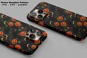 Cute Halloween Seamless Vector, a Pattern Graphic by one-touch (Thumbnail 3 of 10)