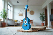 Ukulele - 3d papercraft, a Print Template by PAPER amaze (Thumbnail 1 of 7)