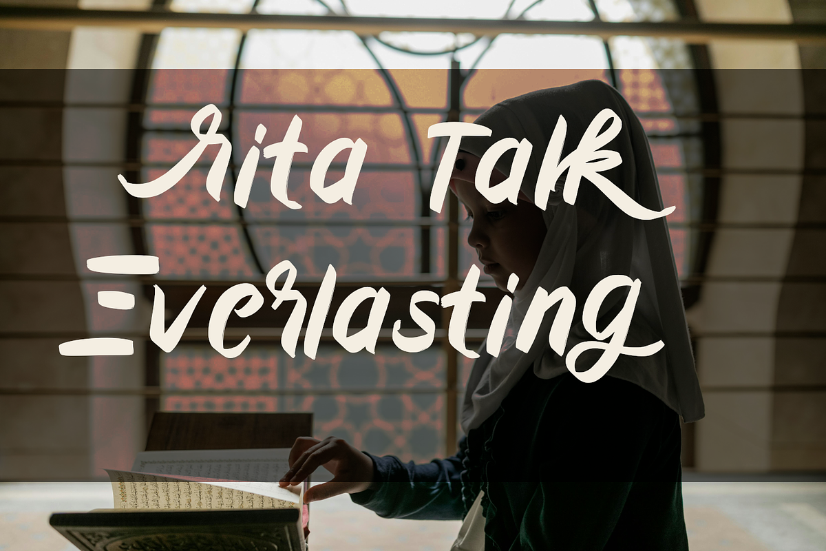 Virginawaty script, a Font by SSI.Scraps (Photo 6 of 6)