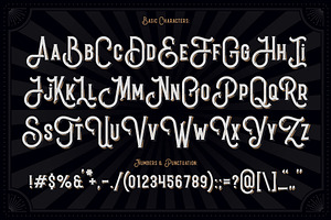 Black Queen Font Bonus Graphics