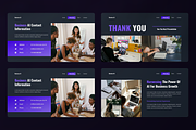 Business AI Presentation PowerPoint, a Presentation Template by SquidPixey (Thumbnail 3 of 7)