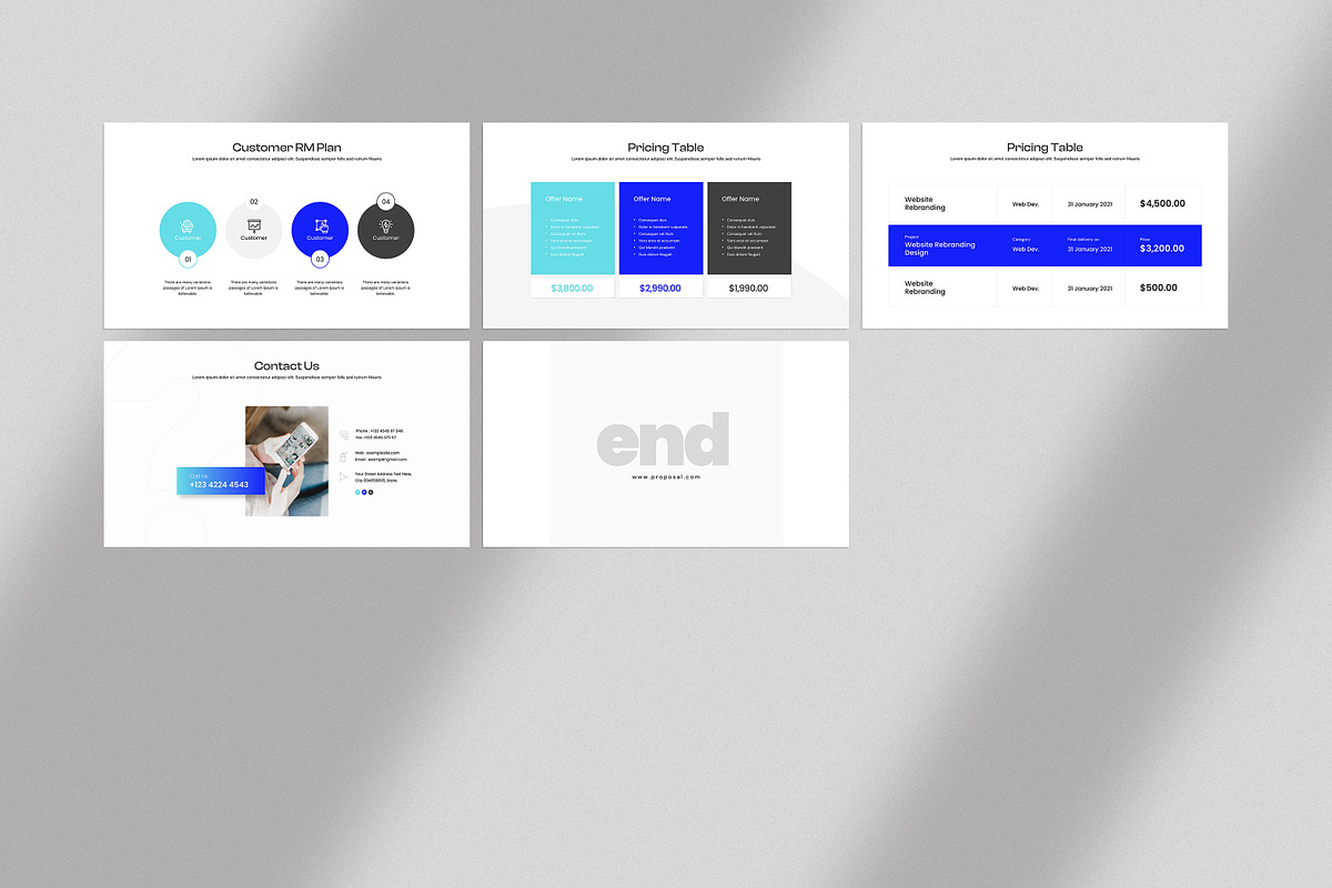 Proposal Presentation Template, a Presentation Template by SlideStock (Photo 10 of 10)