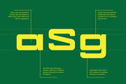 Cyber Synth Font for Windows & Mac, a Font by Ferrato Design Co. (Thumbnail 8 of 8)