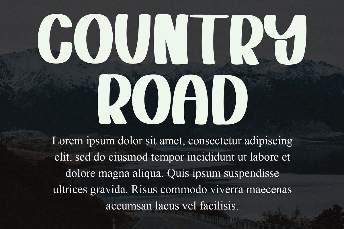 Country, a Font by InermediaSTUDIO (Photo 3 of 8)