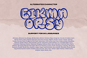 Boldrush, a Symbol Font by Ditatype (Thumbnail 10 of 11)