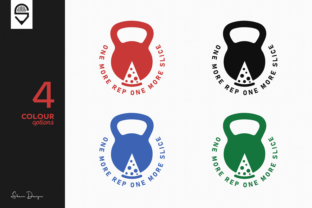 One More Rep One More Slice, Pizza &, a Sport Illustration by shaondesigns (Photo 2 of 6)