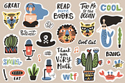 Cute Stickers Pack, an Object Illustration by piyacler (Thumbnail 4 of 11)