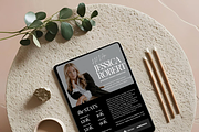 Speaker Media Kit Template Design, a Social Media Template by JOA CREATIVE LAB (Thumbnail 8 of 10)