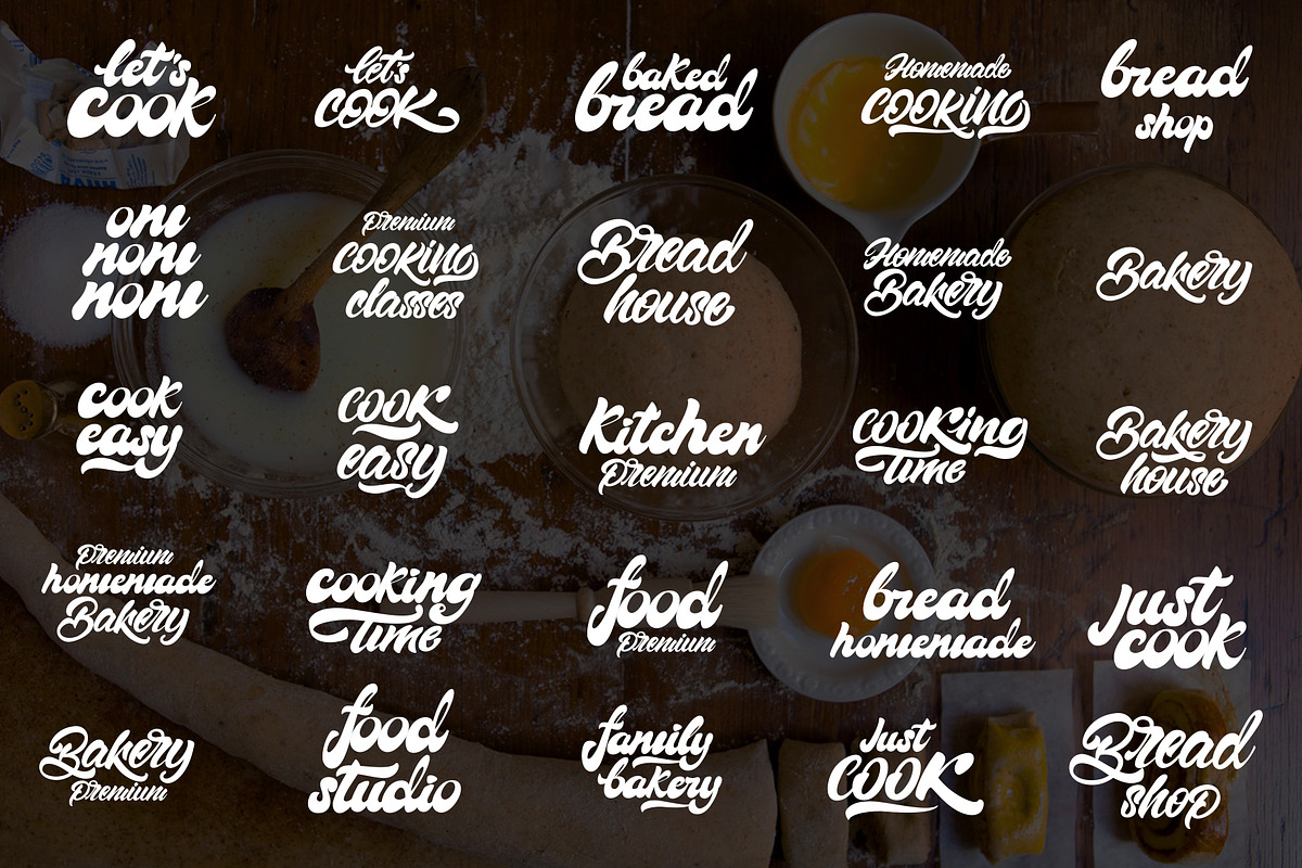 50 Sweet Cooking logos, a Branding & Logo Template by YourStory
