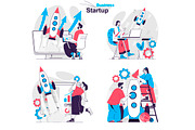 Flat Design Concept Illustrations, a Finance Illustration by alexdndz (Thumbnail 8 of 42)
