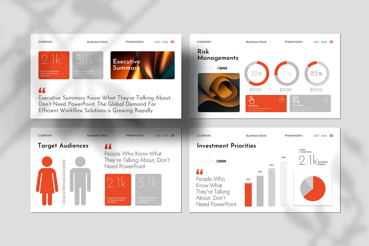Business Plan Presentation Template, a Presentation Template by Creative-Work (Photo 3 of 9)