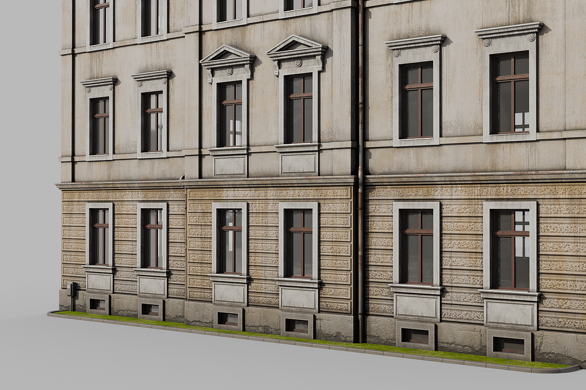 Classic building, an Architecture 3D Model by happy brush (Photo 3 of 12)