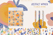 WOMAN & ABSTRACT, a Person Illustration by nadispasibenko (Thumbnail 6 of 15)