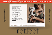 Reflect Squarespace Sales Template, a Squarespace Template by The Humanista Co. (Thumbnail 2 of 3)