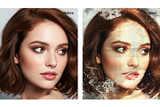 Grunge Paint Photo Effect Template, a Layer Style Add-On by DesignerCandies (Thumbnail 2 of 7)