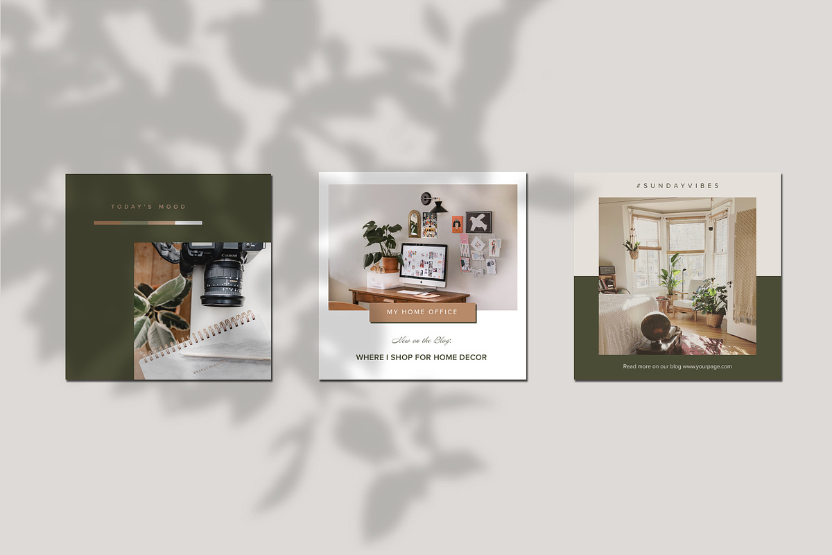 Interior Design Instagram Templates, a Social Media Template by Grandview Collective (Photo 3 of 5)