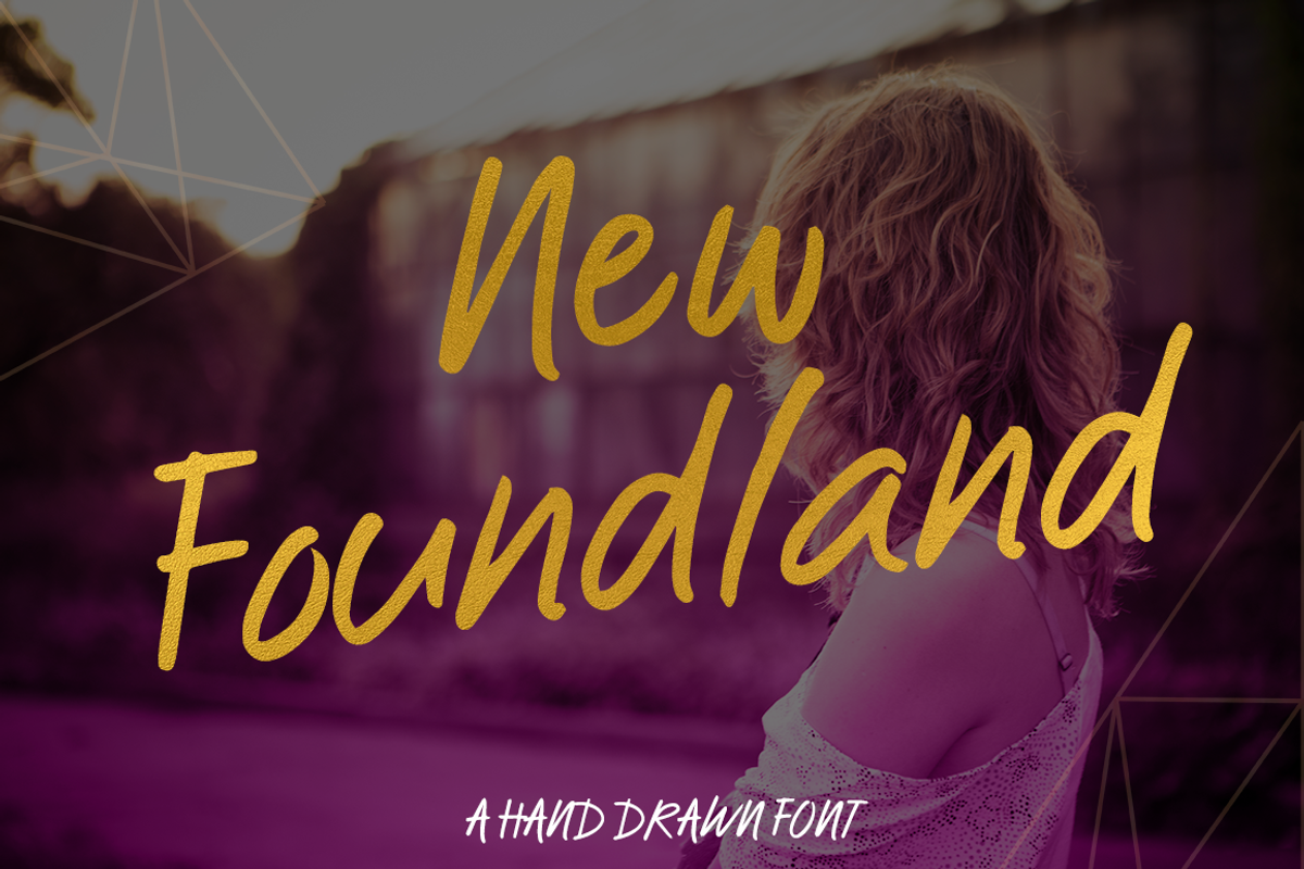 New Foundland Font preview 2
