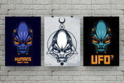 Alien prints collection, an Illustration by VioSilent (Thumbnail 2 of 3)