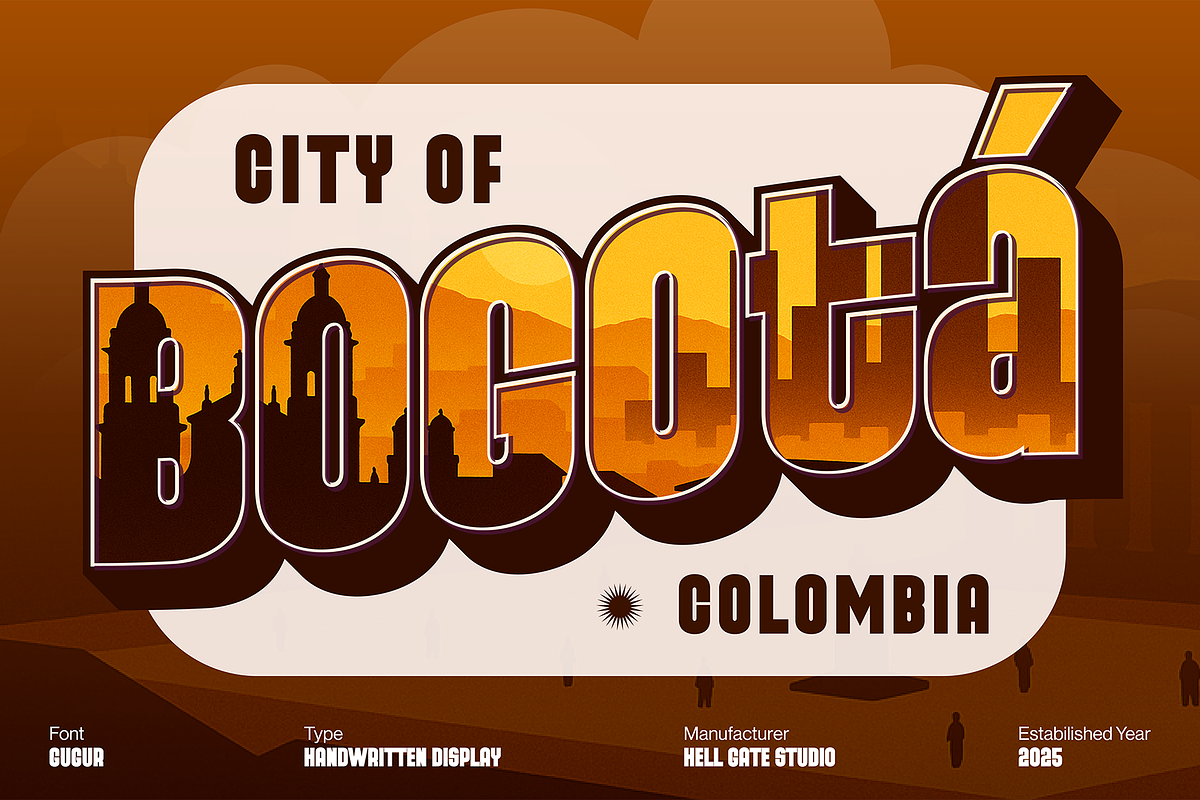 Gugur, a Sans Serif Font by GRVS Studio (Photo 3 of 4)