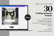 Wedding Instagram Canva Template, a Social Media Template by Snapybiz (Thumbnail 4 of 8)