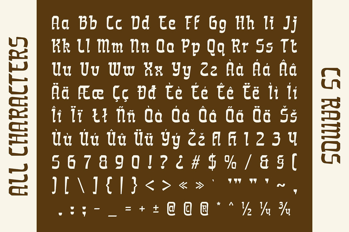 CS Ramos – Flat Brush Font, a Sans Serif Font by Craft Supply Co. (Photo 8 of 8)