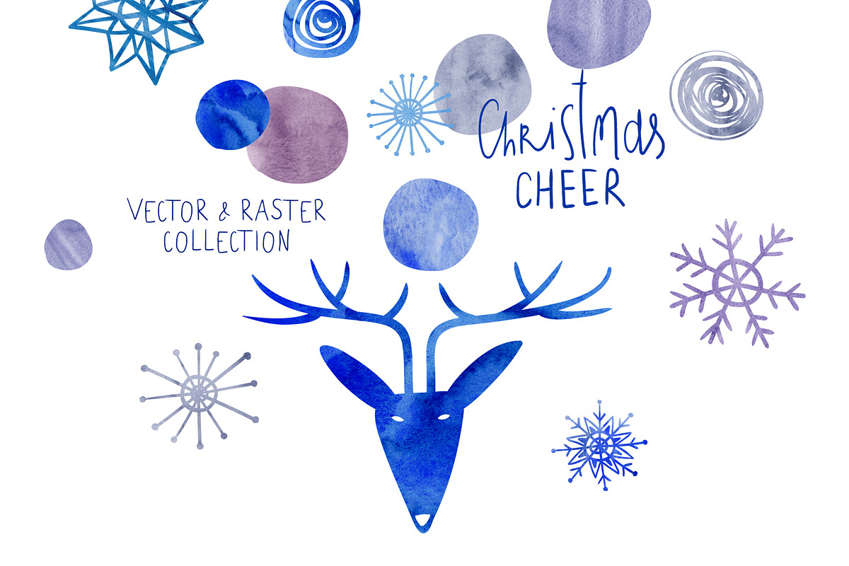 Christmas Cheer, a Seasonal Illustration by Annakniaz (Photo 1 of 13)