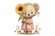 Whimsical Summer nursery Animals PNG, an Illustration by Craft Nest (Thumbnail 12 of 12)