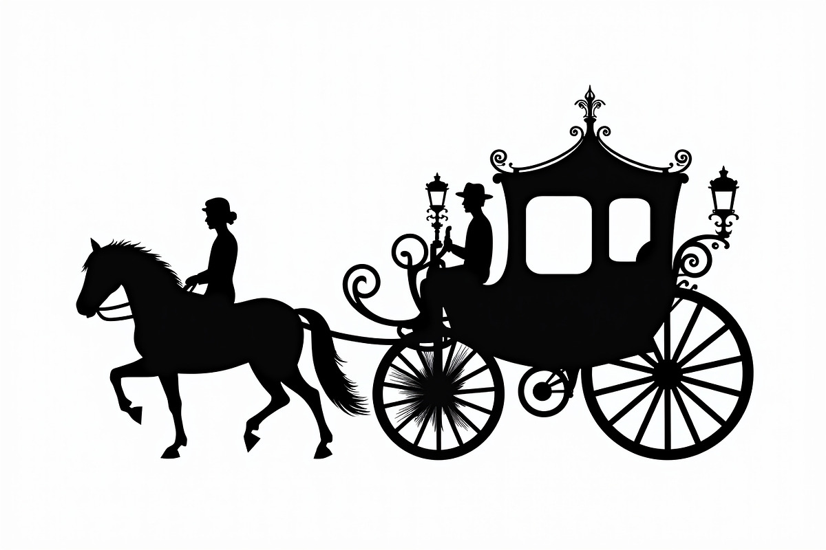 Vintage Horse Carriage Bundle, an Illustration by jahid234 (Photo 7 of 7)